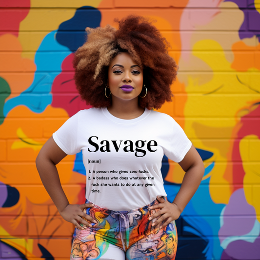 Savage Meaning T-Shirt